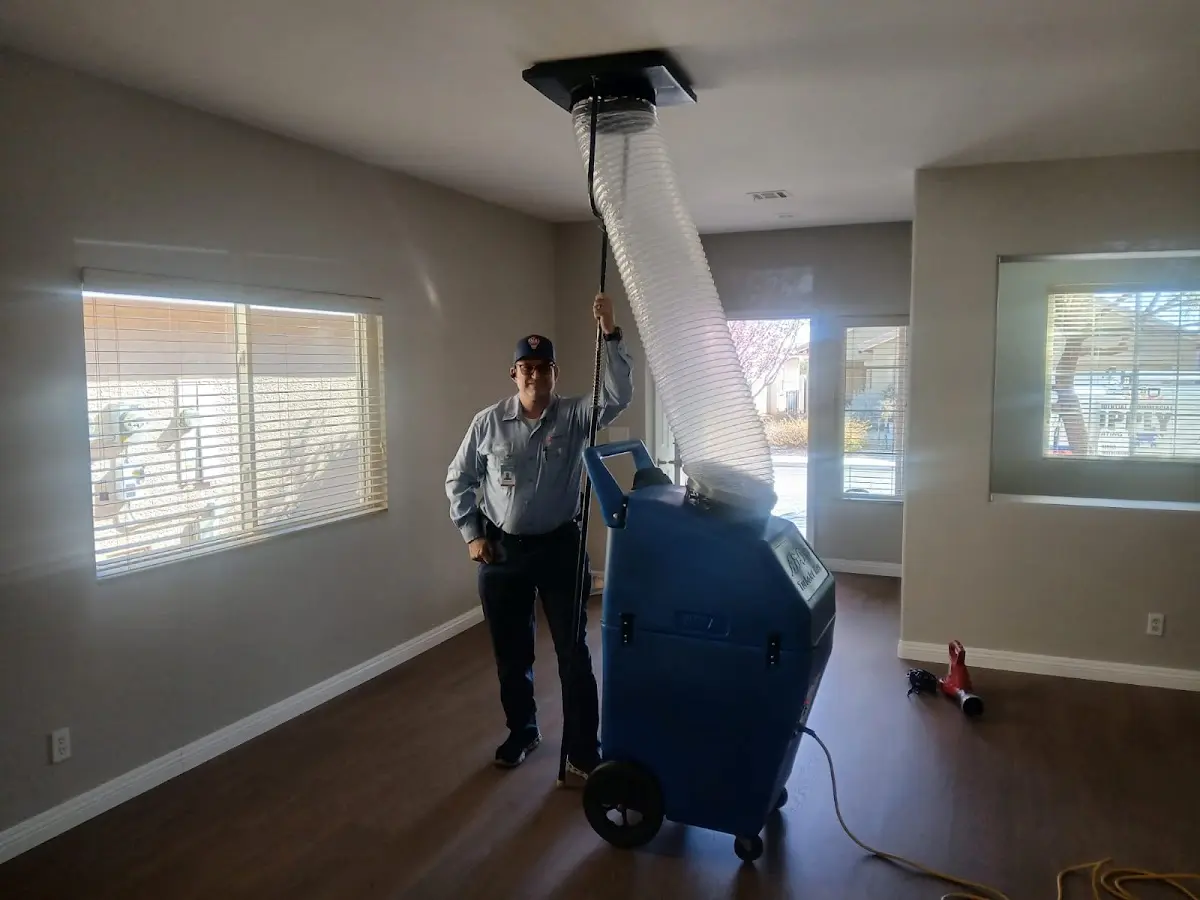 Professional Dryer Vent Cleaning work inside a Keene home